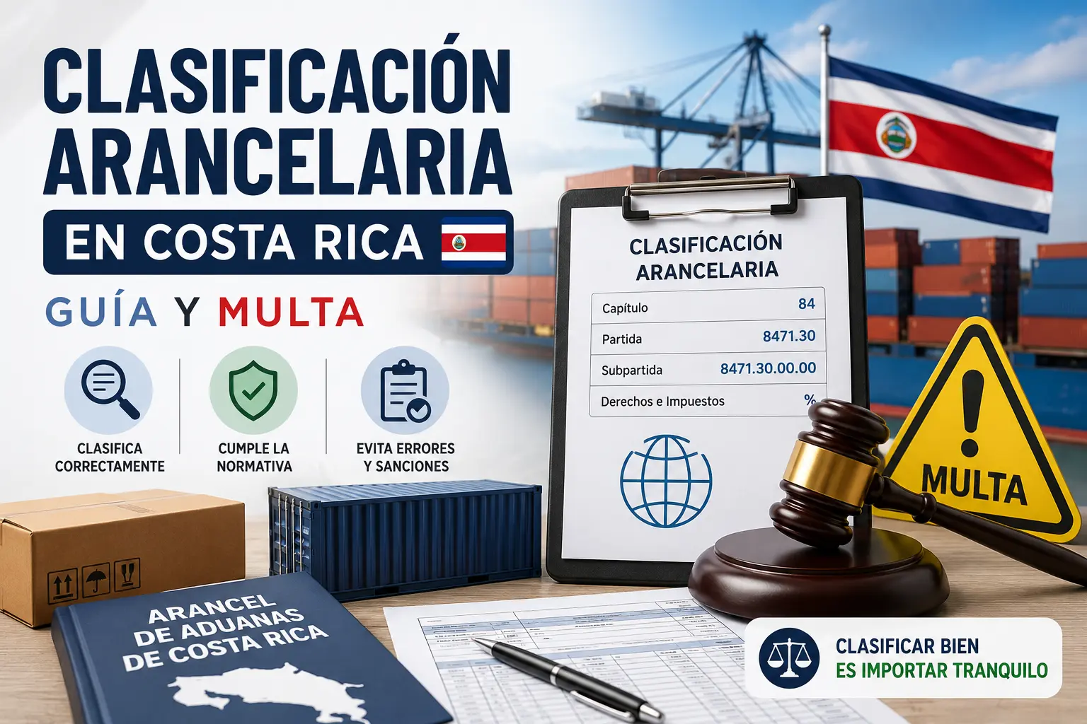 Clasificación y Partida Arancelaria Costa Rica